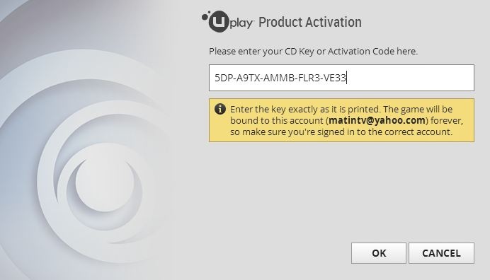 Uplay Product Activation Key Generator
