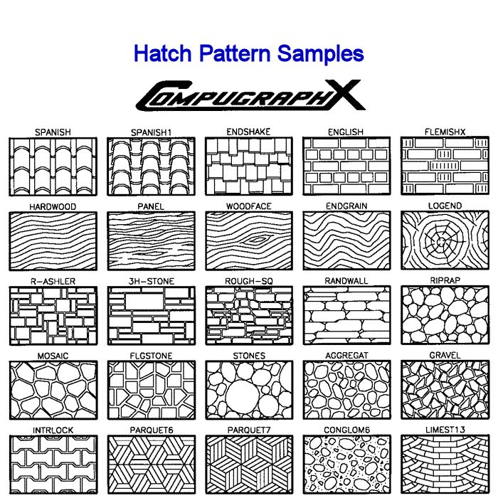 Free autocad stone hatch patterns